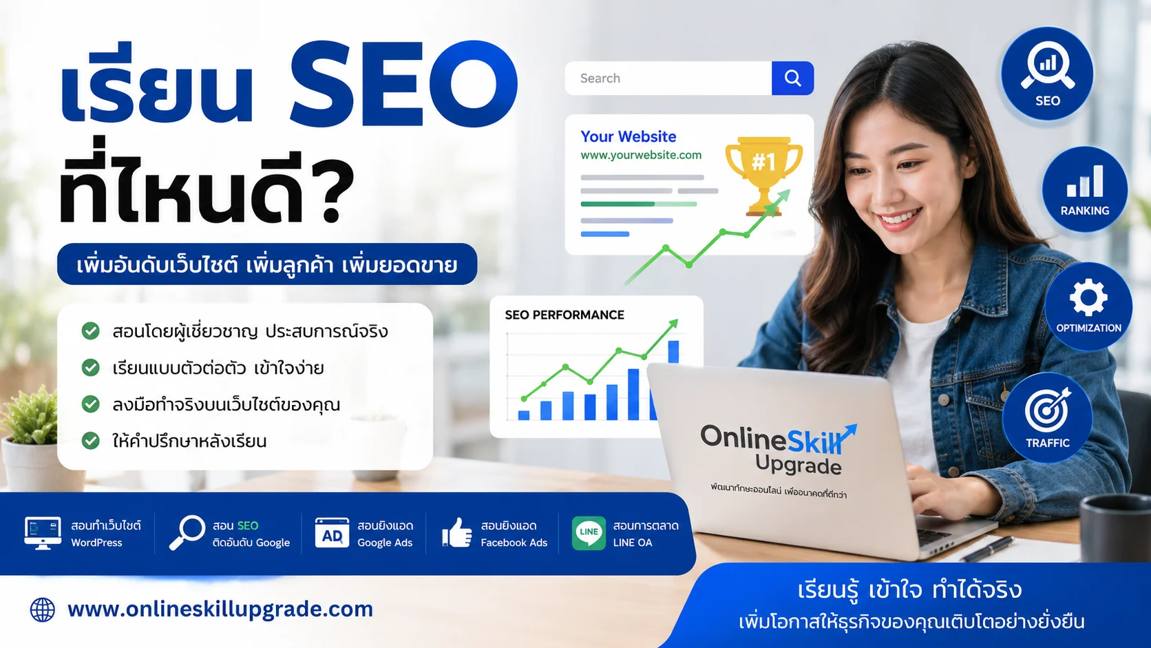 เรียน SEO ที่ไหนดี